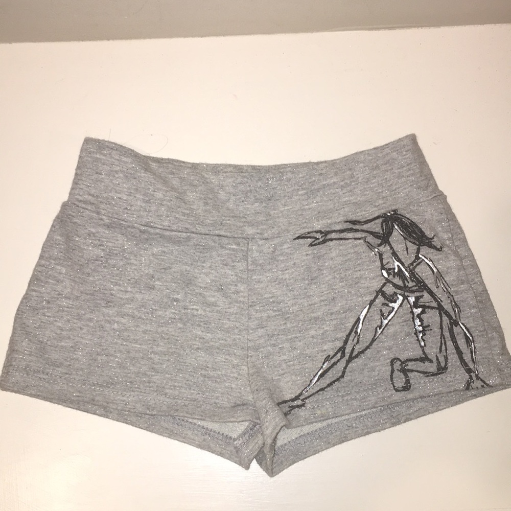 Grey dance shorts